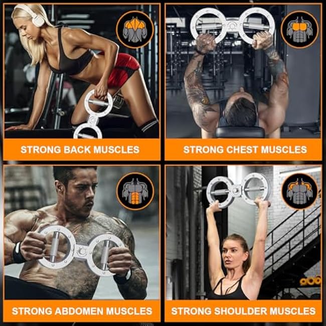 Burn Machine - Arm Exercise Equipment with 12LB Adjustable Resistance,Forearm Strength Trainer for Men&Women with 360 Degree Rotator