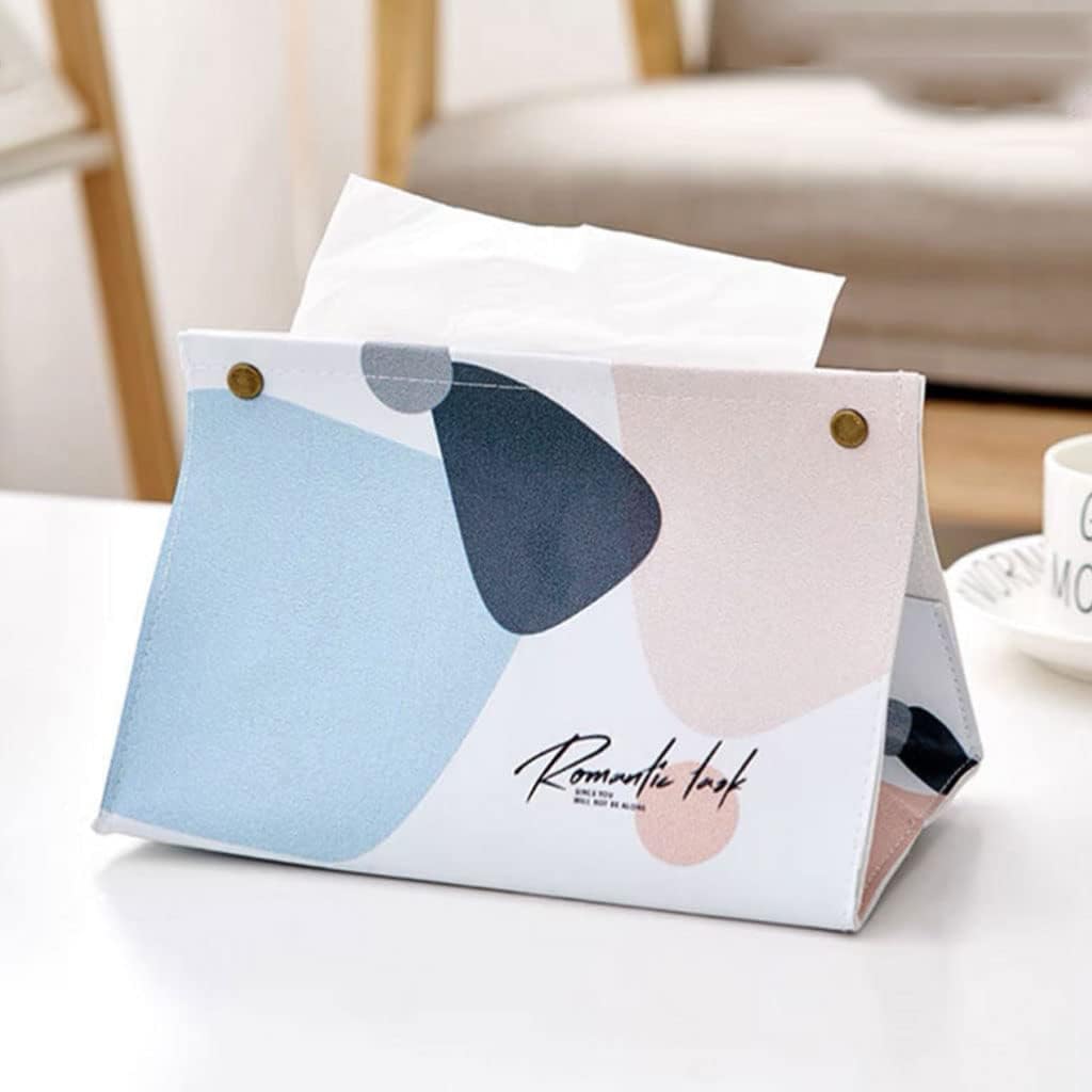 Stainless Steel Toilet Paper Holder，Recessed Toilet Paper Holder，Pretty Paper Towel Box Cover Desktop Leather Napkin Holder Drawer Dispenser Coffee Geometric Toilet Paper Stocker Bath Office Practical