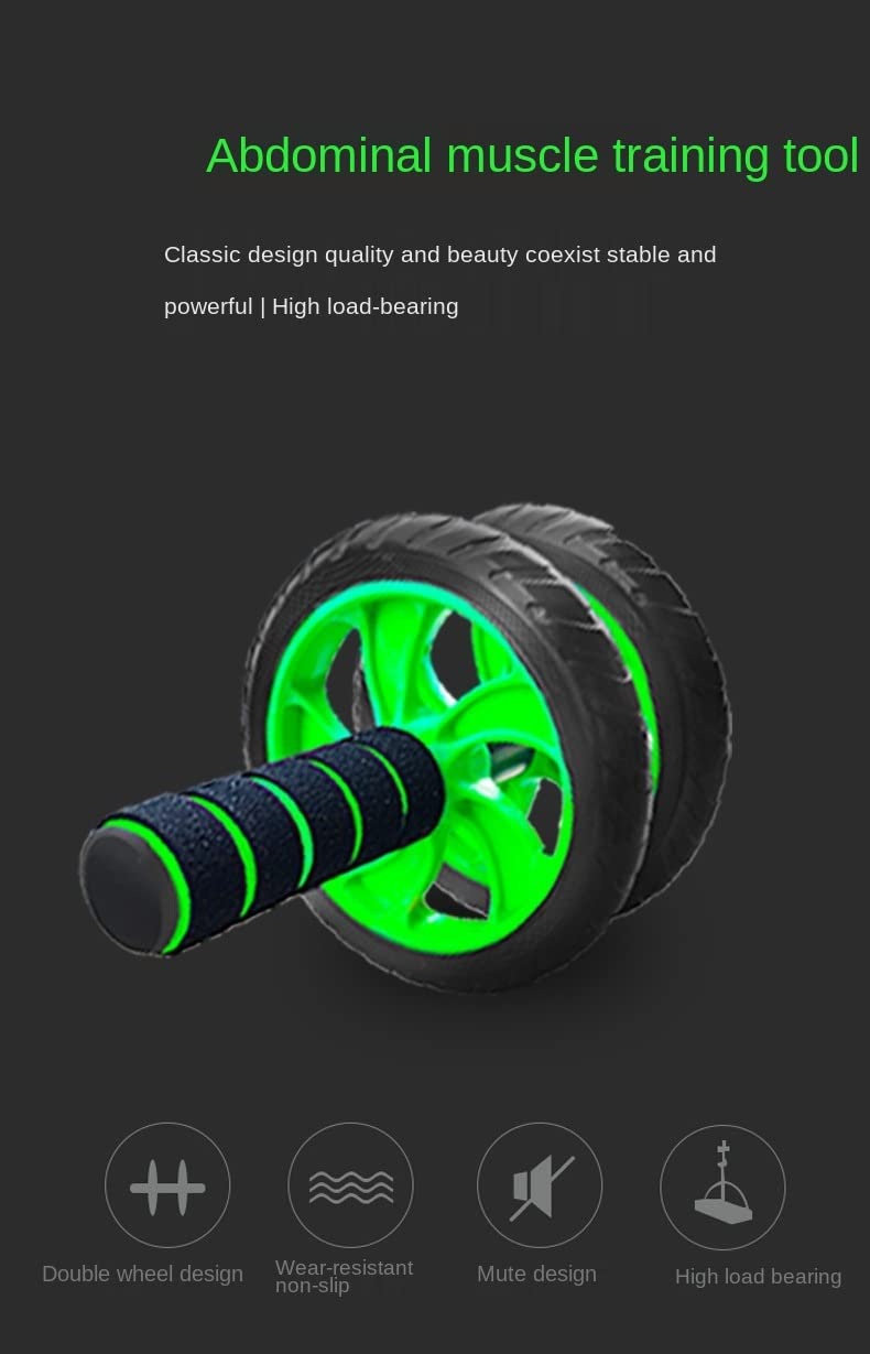 Koło do ćwiczeń Ab Roller Wielofunkcyjne dwukołowe koło brzucha i koło mięśni brzucha, domowy brzuch i cienka talia wałek sprzęt fitness Ab Wheel Roller