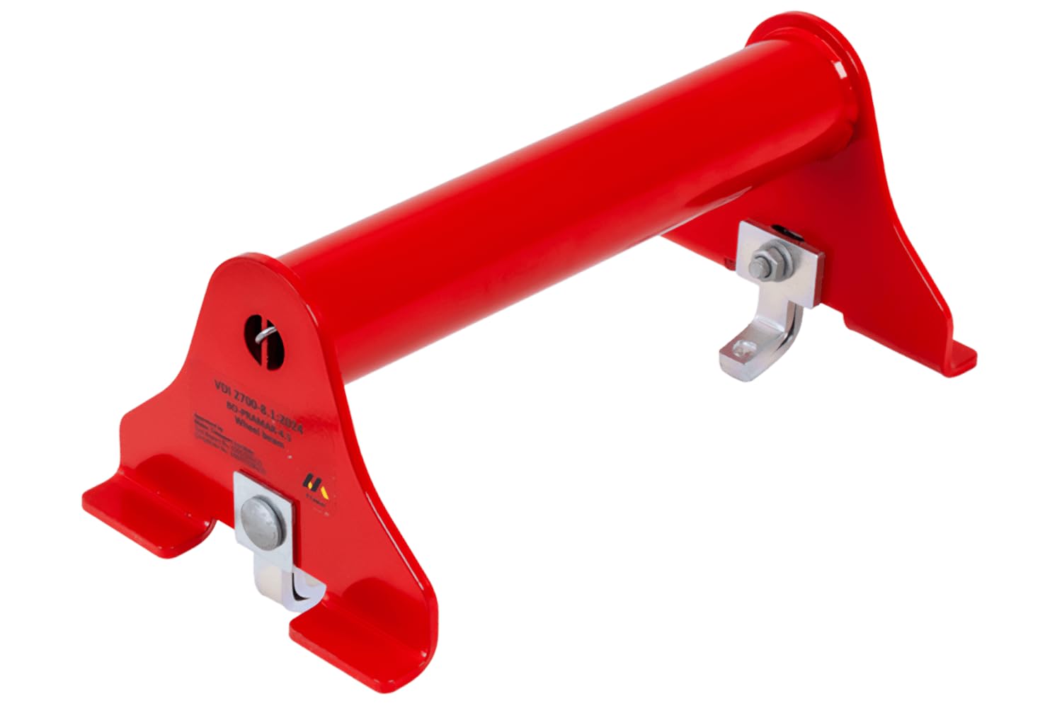 Butée de roue de dépanneuse rouge réglable universel
