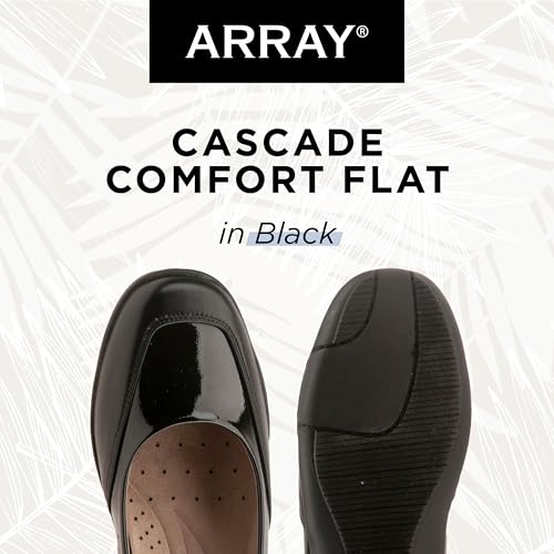 ARRAY Women's Cascade Two-Tone Comfort Flat with Rubber Sole2