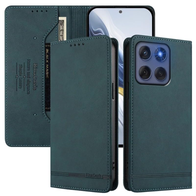 Étui portefeuille en cuir compatible Oppo A53 2020 4G coque protection rabat
