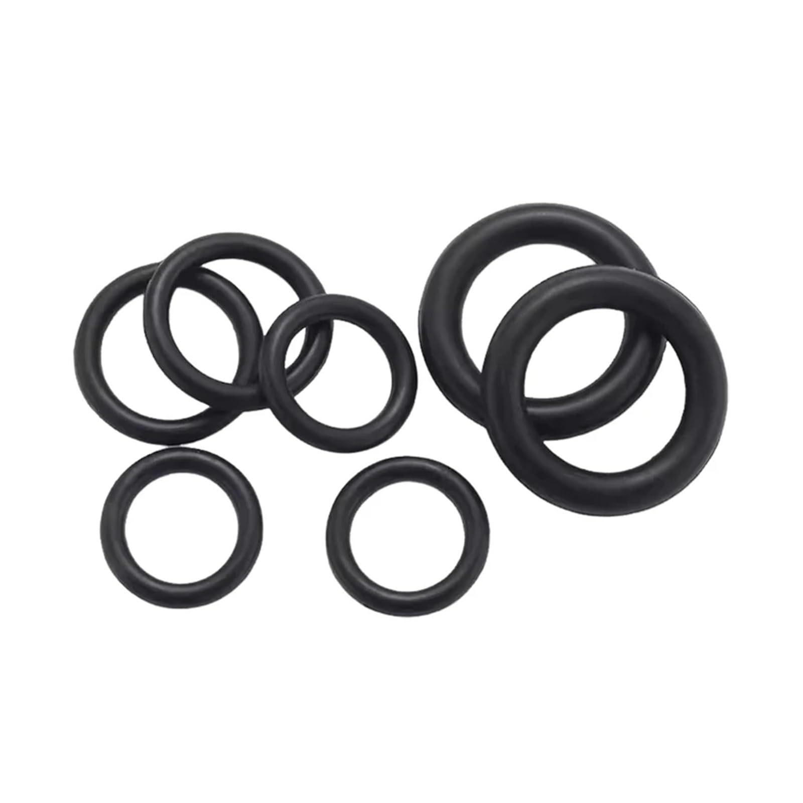 Junta tórica de caucho, arandela de sellado, junta tórica NBR negra, espaciador redondo de caucho de nitrilo, resistente al desgaste, arandela de sellado, espesor 4 mm, diámetro exterior 12-450 mm(OD