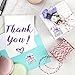 Eaasty 1000 Pieces 1.5'' Holographic Thank You Stickers Small Business You are The Heart of My Business Labels Mail Adhesive Stickers Eye Catching Packaging Seals for Orders Gift Bags Boxes Envelopes