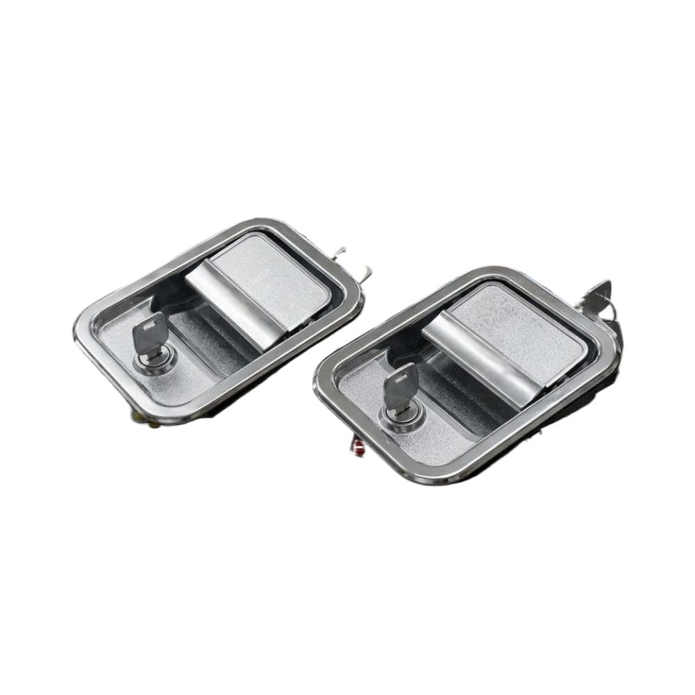 Zatbshwhy Onecolor Exterior Door Handle Pair With Lock Cylinders Compatible With Century 2003-2011