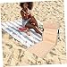 BESPORTBLE Foldable Outdoor Chair for Camping Lightweight Portable Beach Chair Strong Load-Bearing Ability for Fishing Picnics and Sports Events Oxford