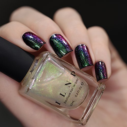 Image of ILNP Renegade - Green, Blue, Violet Iridescent Topper Nail Polish