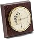 Fischer 1225HT-22 - Weinkeller-Hygrothermometer - rechteckiger Feuchtemesser und Thermometer 140x140mm - Made in Germany