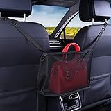 MATERIAL impermeable: procesado a partir de Material alto, el organizador del asiento trasero es repelente al agua y fácil de limpiar con un paño húmedo para limpiar.