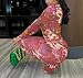 acelyn Women Sexy Two Piece Outfits Mesh Printed Bodycon Flared Pants Sets Club Going Out Birthday Outfits