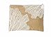 Mud Pie Shoreline Jute Case Tote, Coral