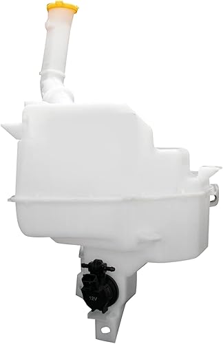 Vista 491 de TRQ Depósito de limpiaparabrisas compatible con Chevrolet Cruze 2016-2019 con luces antiniebla GM1288252 84036025 23365281PFM