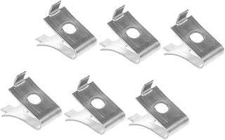 Cabilock Shelf Support Pegs 6pcs Shelf Bracket Clip Glass Shelves Shelving Brackets Glass Cabinet Freezer Clips Cabinet Pegs Adjustable Shelf Brackets