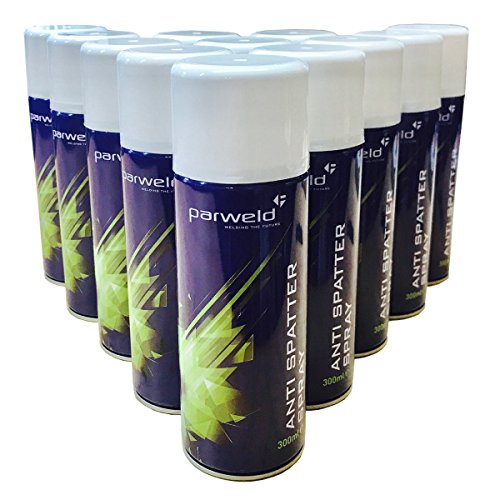 (Pack of 6) Parweld Water Based Anti Spatter Spray Silicone & Solvent Free