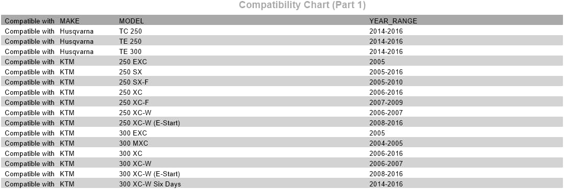 TUSK Folding Shift Lever Black/Orange Tip Compatible with KTM 300 XC 2006-2016/300 XC-W 2008-2016/250 XC 2006-2016