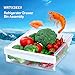 WR71X38331 Refrigerator, WR71X38331 Refrigerator Pan Asm, Compatible with Ge refrigerator Snack Pan, Replace Wr32x10525 Wr32x26244