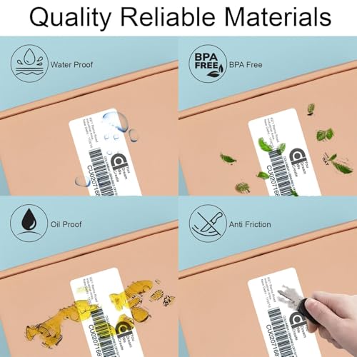 Image of COI 70gsm Thermal Label Printer Paper - 2 inch x 1 inch (50 x 25 mm)| Ideal for Barcode, Product, Inventory, Price, and Transparency Labels -1 Roll per Pack -1000 Labels