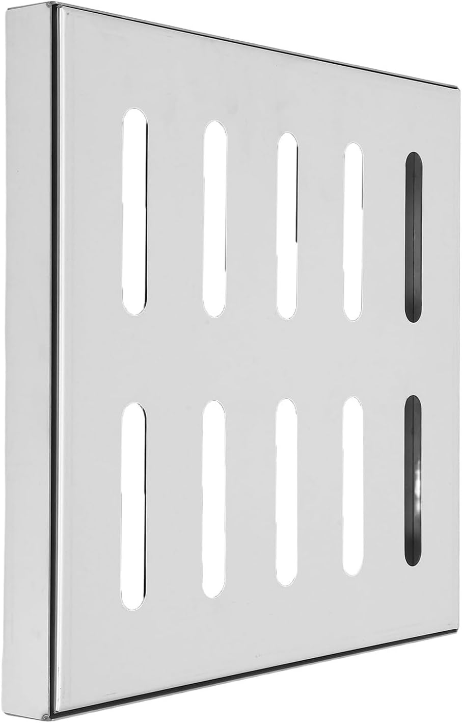 TEHAUX Heavy Duty Stainless Steel Drain Cover Outdoor 12x12 Inch Precise Mesh and Easy Installation for Bathroom Floors and Sewer Drainage Grate Cover