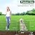 10 Panels No Dig Decorative Garden Fence Animal Barrier - 24 in (H) x 20 ft (L) - Dog Fence Outdoor for Yard, Rabbits and Small Pets - Tall Rustproof Metal Wire Fencing Border for Garden and Patio