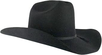 Denver 2X Felt Cowboy Hat Black 