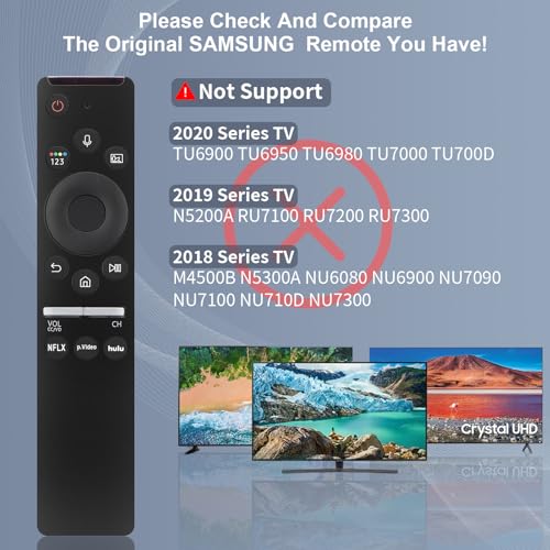 Image of for Samsung-Smart-TV-Remote, Only Replacement for Samsung Smart TVs with Voice Control