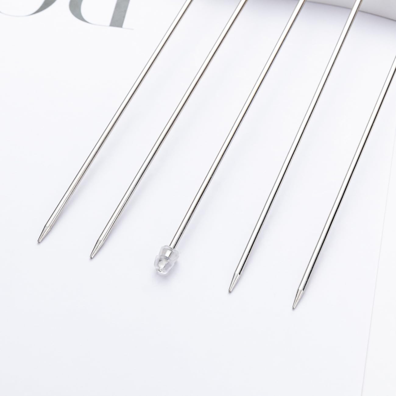 Tester Per Torte In Acciaio Inox 6 Pezzi: Stuzzicadenti Riutilizzabili Per Dolci, Muffin E Pane, 17,8 Cm, 6 Stili - 3