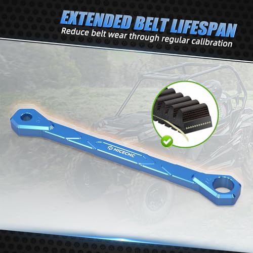 Image of NICECNC Blue Ranger Clutch Alignment Tool 6061 Aluminum Compatible with Polaris Ranger XP 900 2014-2019, Ranger XP 900 Pursuit 2014, Ranger XP 900 Pursuit Camo 2016, See Fitments