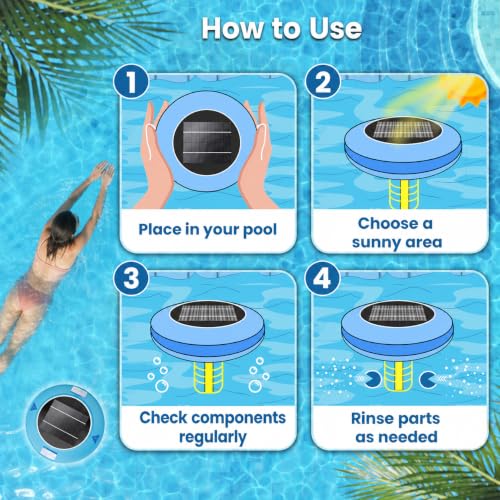 Dispositivo solar de piscina autogestionable de alta eficiencia 6