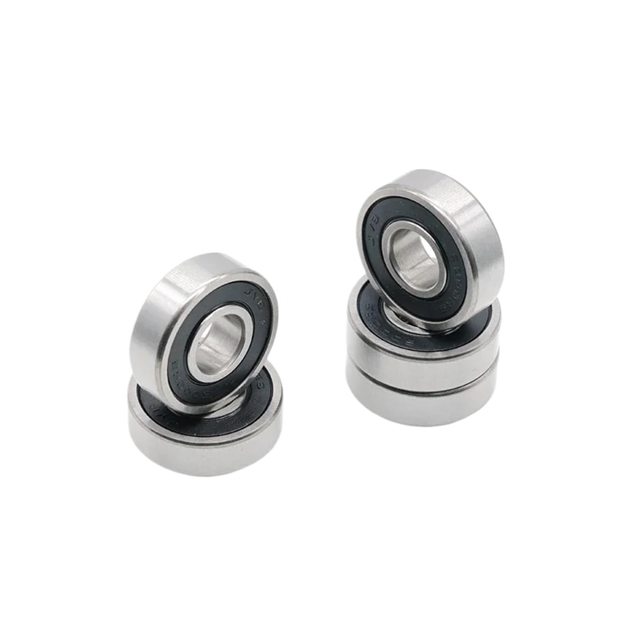 Lot de 4 roulements à billes 6000-2RS 10 x 26 x 8 mm for pivot de cadre de vélo(4P609RS)