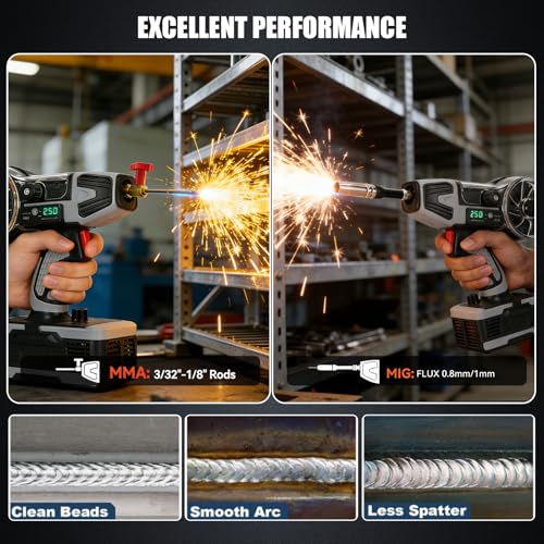 2-in-1 MIG/MMA Handheld Welder