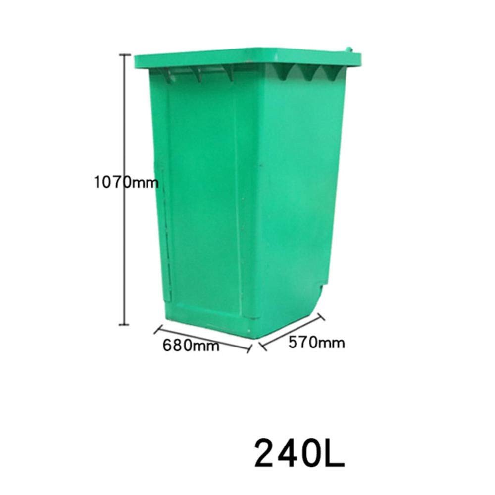 Buy Cynyy Garden Waste Rubbish Dust Bin with Locking Lid Waste