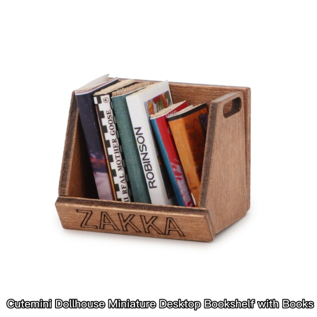 10 Libros En Miniatura Para Casa De Muñecas | Accesorios De Papel A Escala 1:12 | Decoración Para Bibliotecas Y Dormitorios