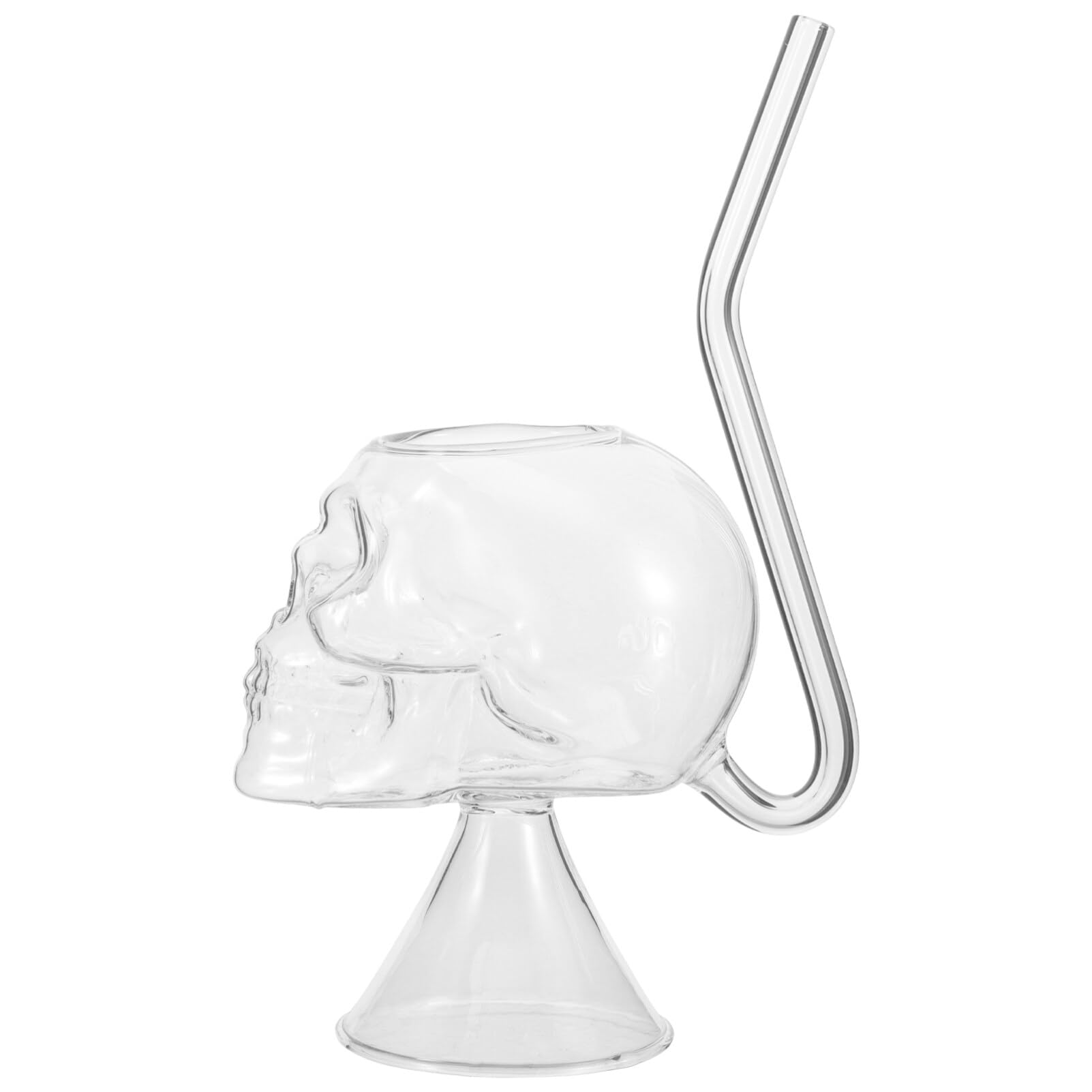 Verre à cocktail squelette Halloween pour buffet et table festive