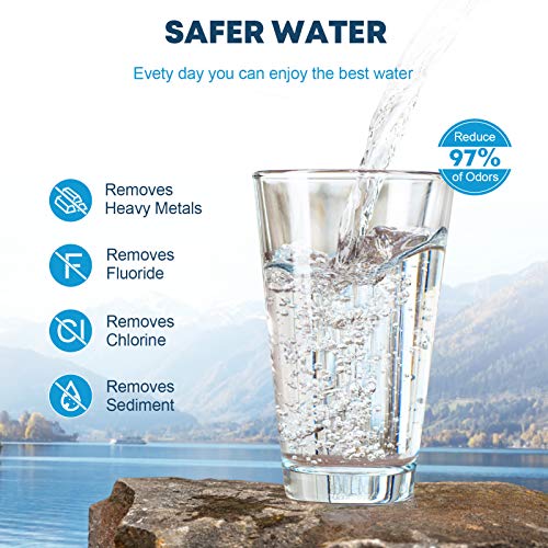 Kohree Rv Inline Water Filter, Nsf Certified, Camper Water Filter Reduces Chlorine, Bad Taste, Odor, Rv Accessories Water Hose Filter For Rv Campers, Marine, Gardening, Boats, Trailer, 4 Pack #TOP2