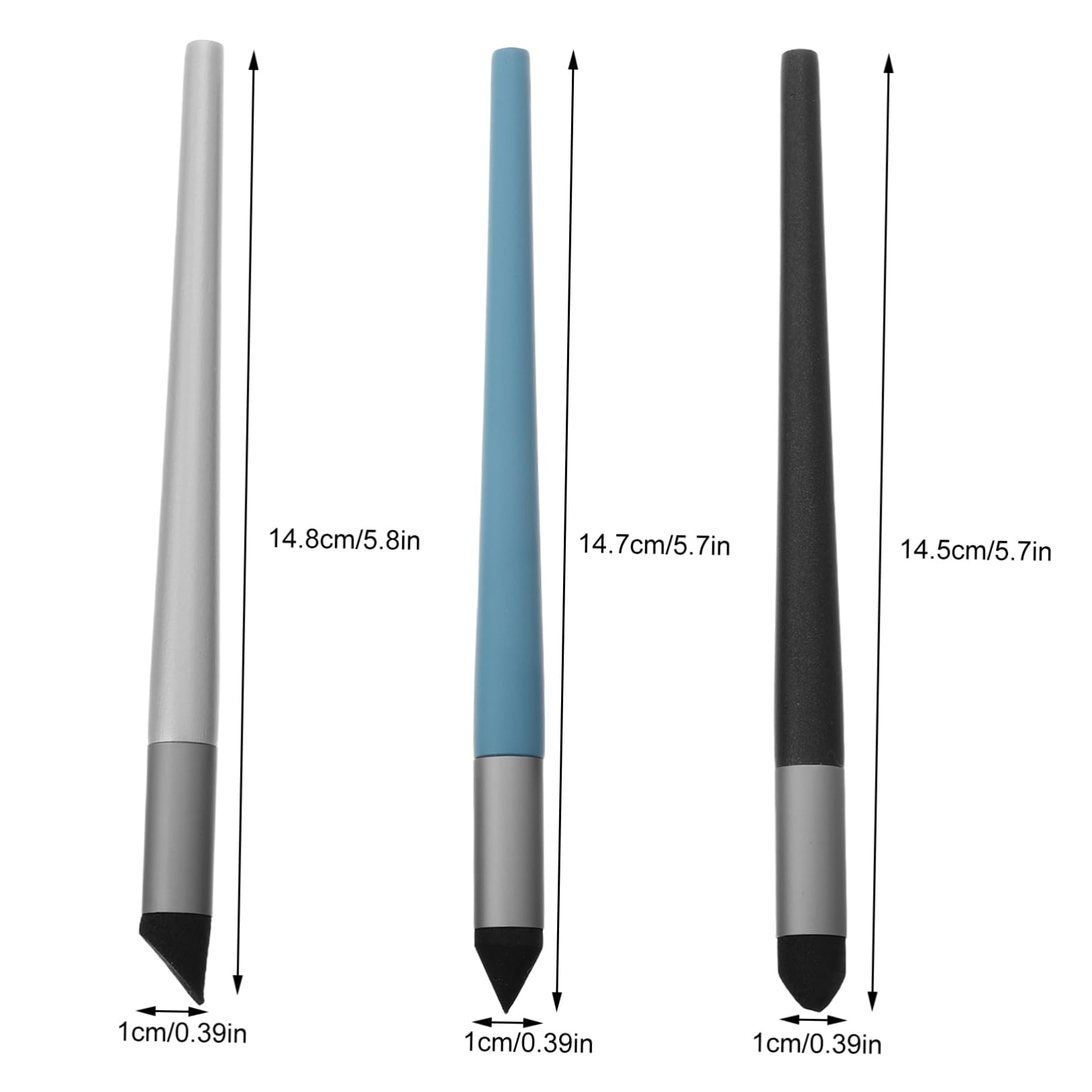 Garneck Ink Blending Sponge Pen for Artists Oil Pastel Drawing Tools Soft Sponge Ball Tip for Smooth Blending