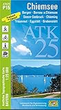  ATK25-P15 Chiemsee (Amtliche Topographische Karte 1:25000): Bergen, Bernau a.Chiemsee, Chieming, Eggstätt, Grabenstätt, Traunreut, Chiemgau, ... Amtliche Topographische Karte 1:25000 Bayern)
