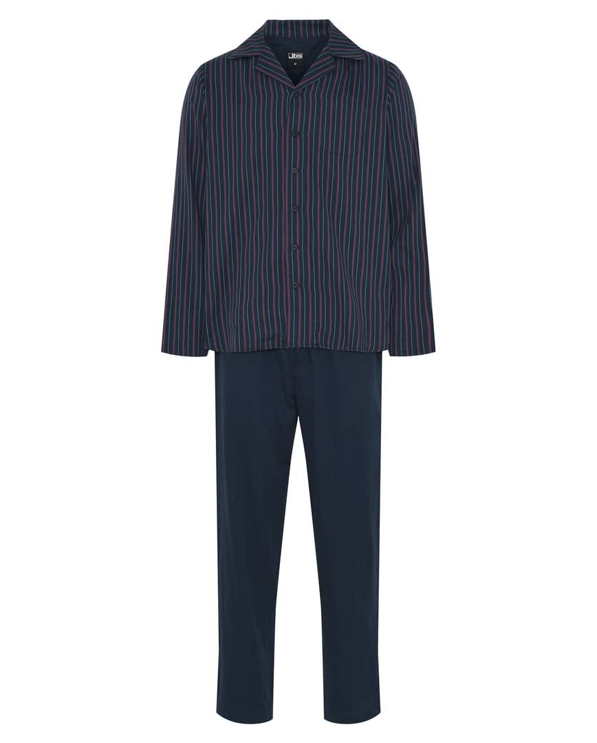 jbs Pigiama con bottoni, Blu scuro, L