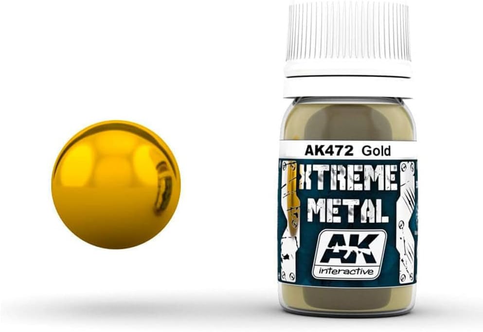 30ml Extreme Metal Paints Gold # 472