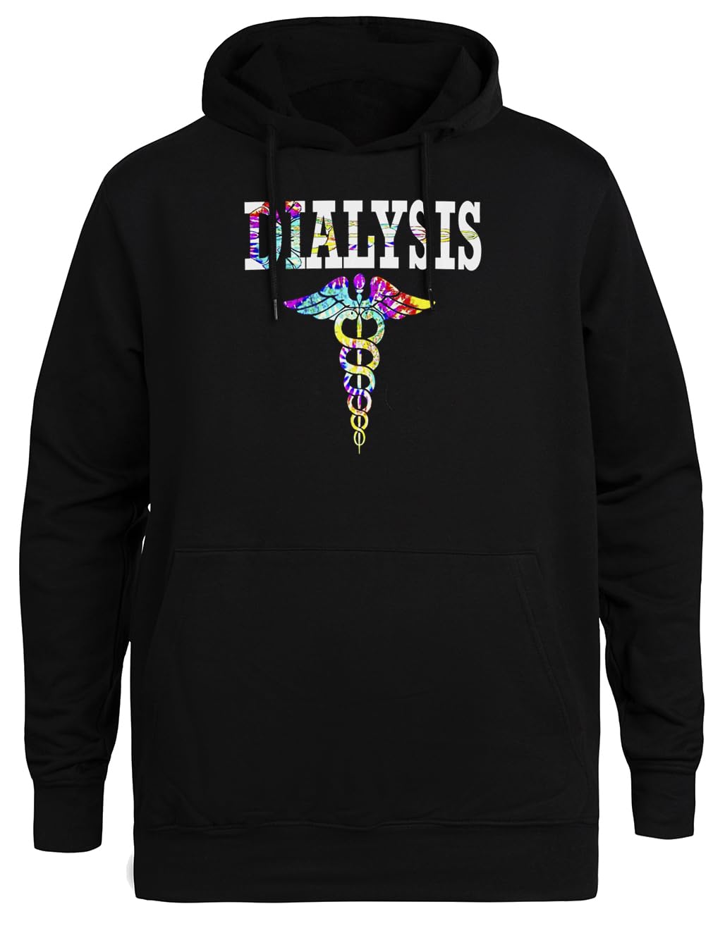 Tecnico di Dialisi Hot Trend Felpa Nera Unisex Eco-Friendly Unisex Black Hoodie Eco-Friendly Hooded Jacket