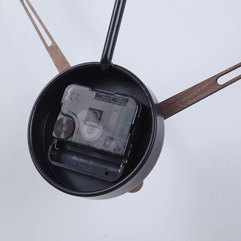 Orologio da Parete Moderno a Grande Dimensione Silenzioso a Pendolo Orologio da Parete Decorativo per Cucina, Soggiorno e Ufficio Decorazione da Parete Unica in Oro 50 cm