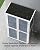 Bealife 63.2" Outdoor Storage Cabinet with Double Doors, Lockable Vertical Storage Shed with 3 Shelves Organizer, Waterproof Fir Wood Tool Closet Shed for Garden, Backyard, Patio, and Lawn -Grey