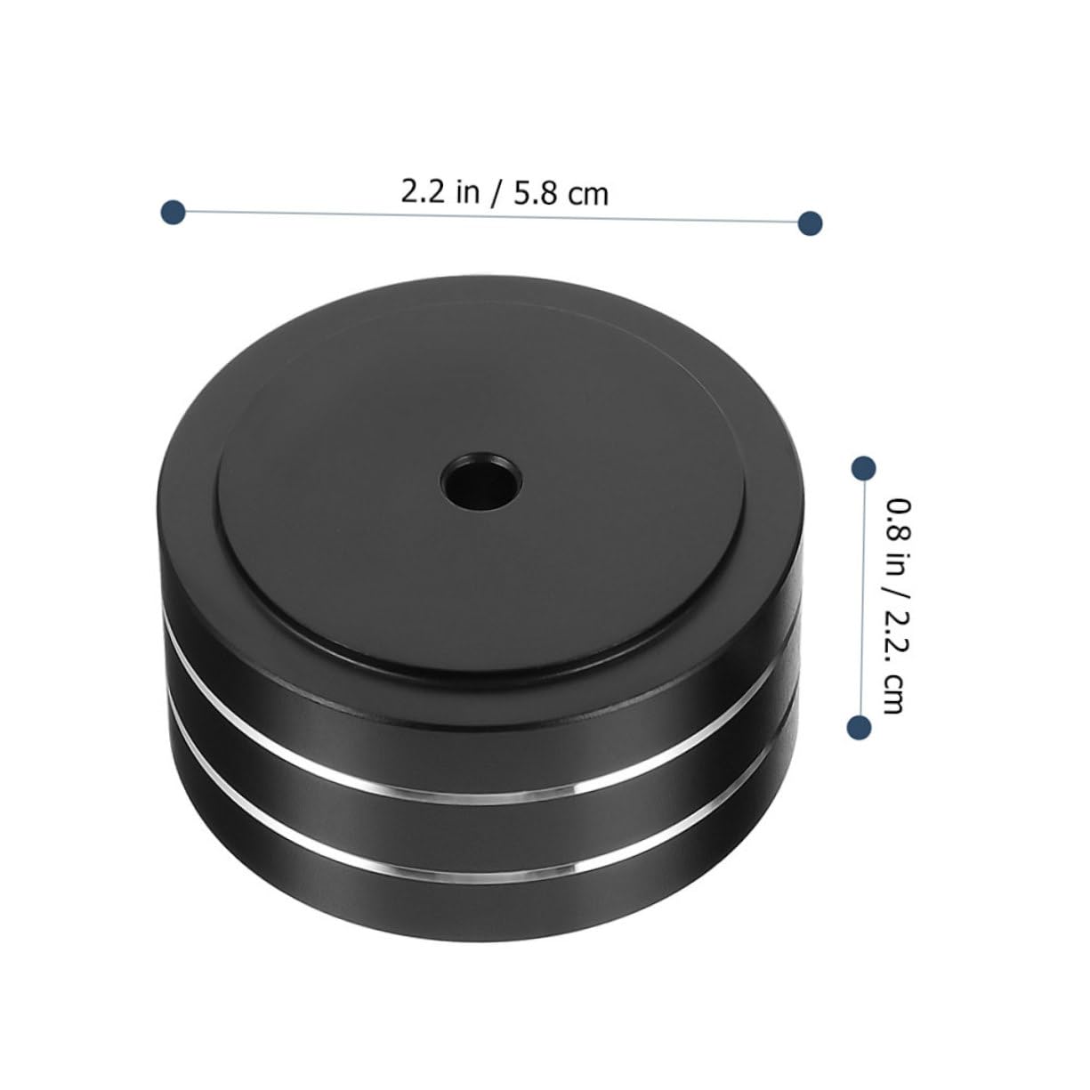 SHINEOFI 4pezzi Cuscinetti Isolanti Acustici Per Altoparlanti Base in Per Giradischi Tappetini Antivibranti Per Audio Cuscinetti Insonorizzati Per Subwoofer Piedini Isolanti Per