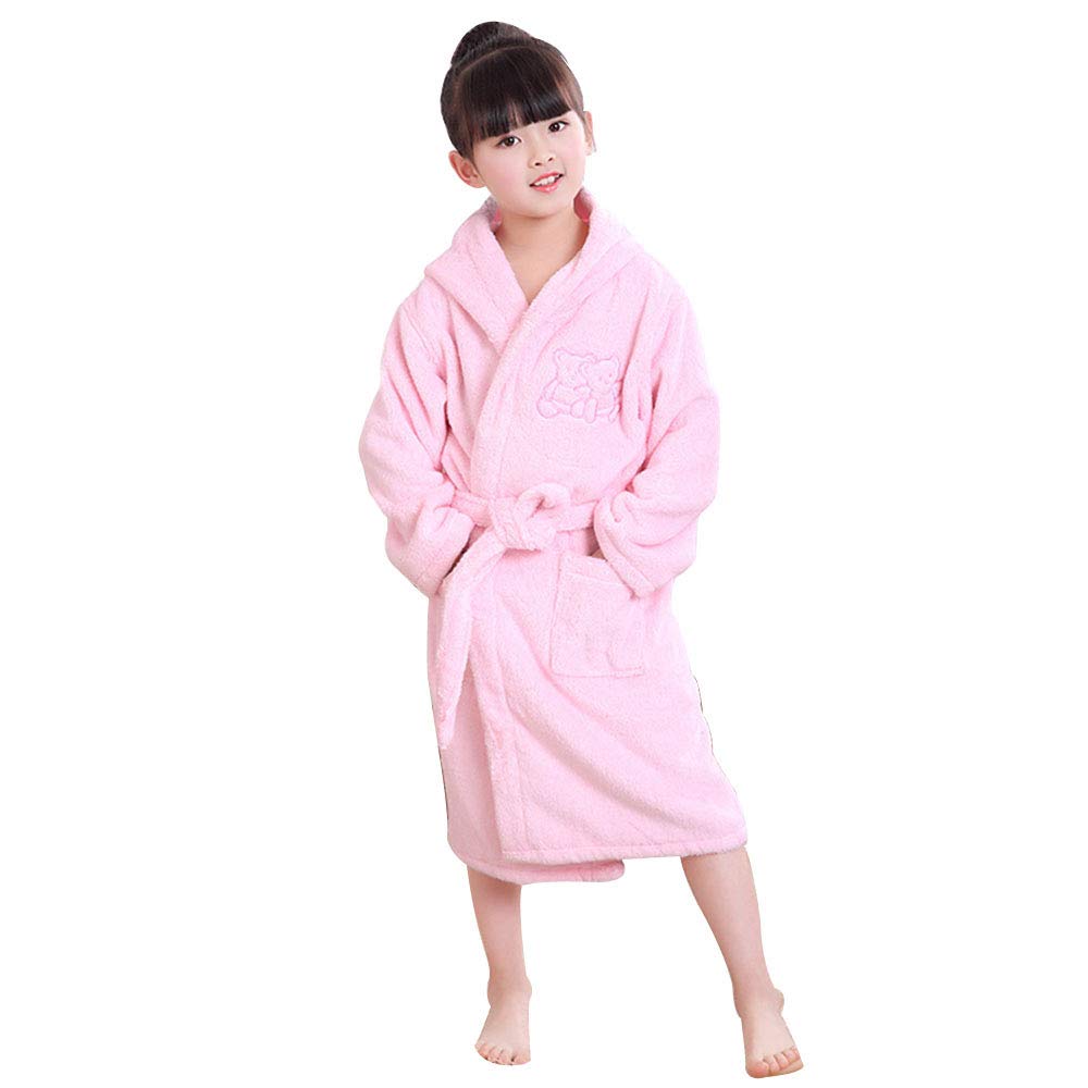 Albornoces Infantiles para Niños Pequeños, Toallas de Algodón Suave para Niños y Niñas, Envolturas con Capucha de Bebé, Hogar, Natación, SPA.