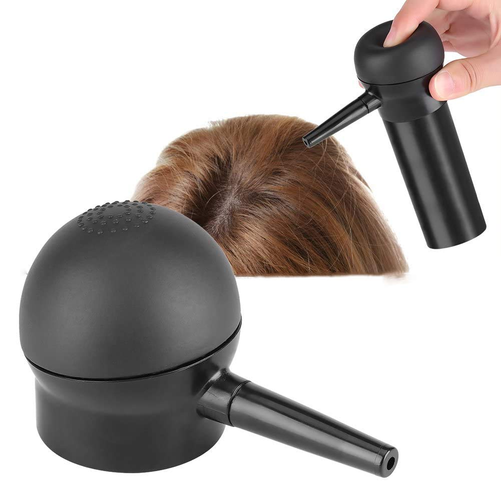 Hair Fiber Applicator Pump Sprayer - Professional Thickening Tool for Men and Women - Quick Spray Application Nozzle Bottle