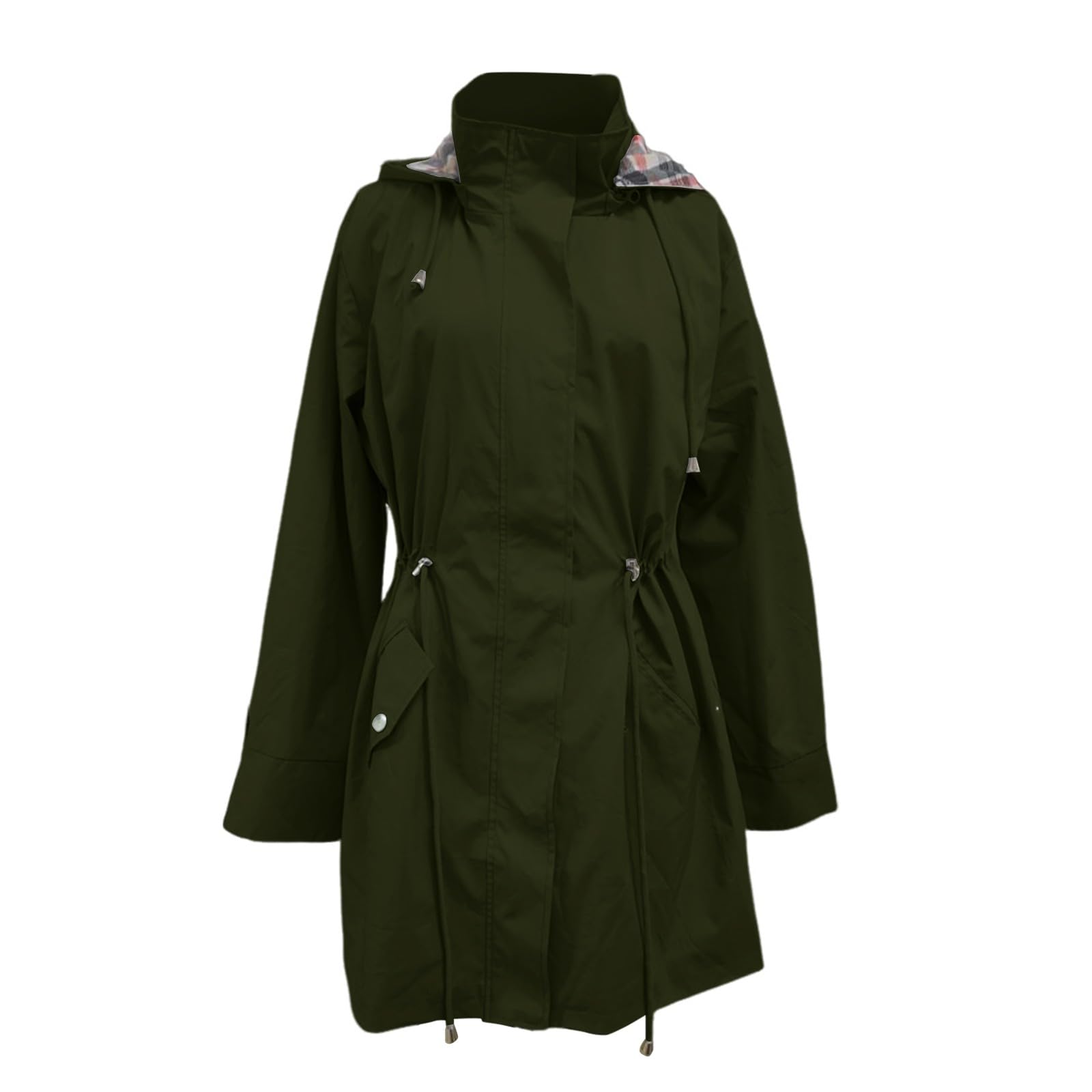Giacca leggera da donna sportiva – Giacca slim da donna chic giacche a vento trench confortevole, cappotto casual trench con tasca cappotto impermeabile giacca sportiva esterna giacca leggera