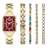 Folio Orologio da donna a tre lancette color oro (Modello: FMDFL2084)