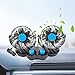 Produktbild NAVESO Auto Ventilator 12v, Doppellüfter Auto, Auto Ventilator 12v Zigarettenanzünder, Kfz Lüfter Auto Ventilator 360 Grad Manuelle Drehbar mit 2 Geschwindigkeiten für 12Volt Autos, LKWS, SUV