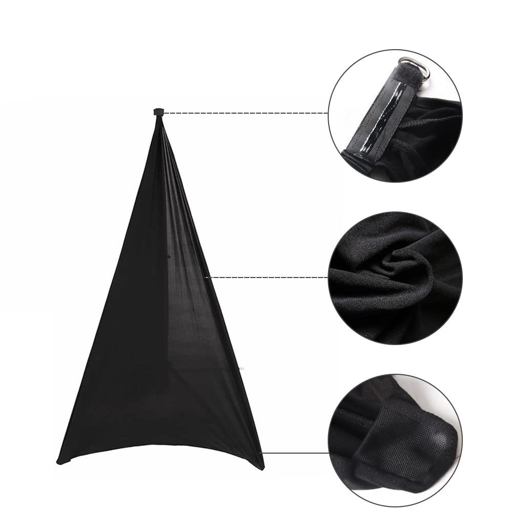 Housses De Trépied DJ 2 Pièces - Polyester Extensible - Cache Câbles Et Effets Lumineux