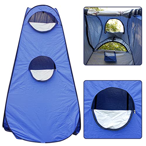 Pop-Up-Tent-Upgrade-Privacy-Shower-Tent-Portable-Outdoor-Sun-Shelter-for-Toilet-Camping-Biking-Beach-Blue