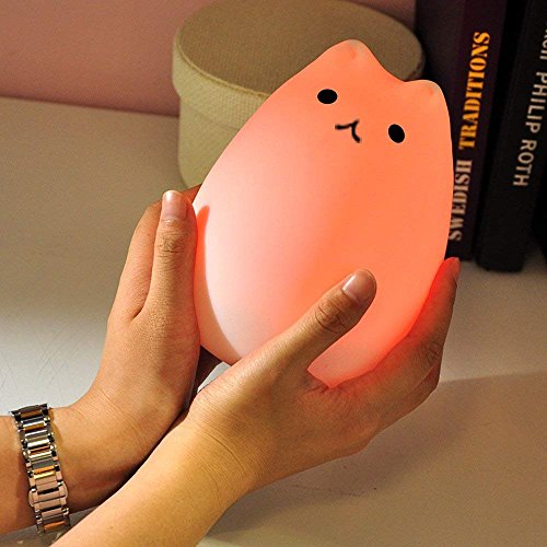 Cat Lamp, GoLine Gifts for Women Teen Girls Baby,Night Lights for Kids Bedroom